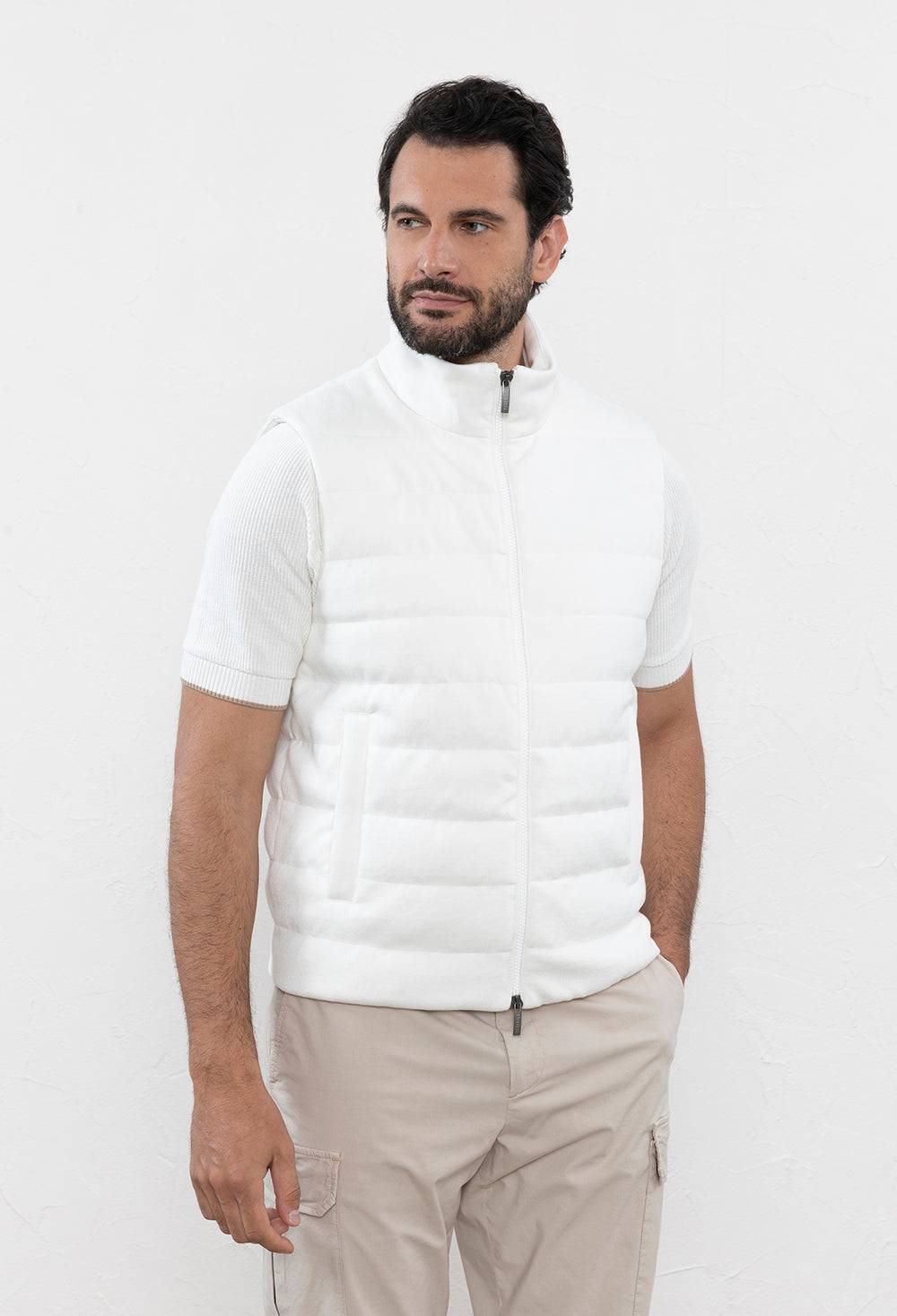 Peserico Gilet imbottito in piuma d'oca Sconto