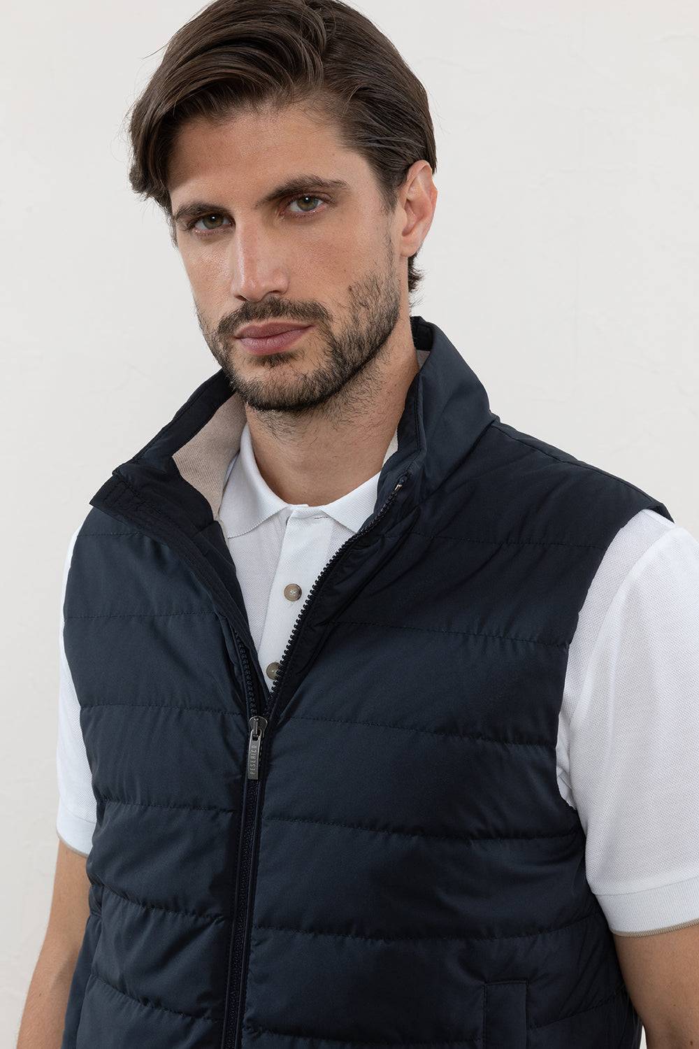 Peserico Gilet imbottito in piuma d'oca Economico