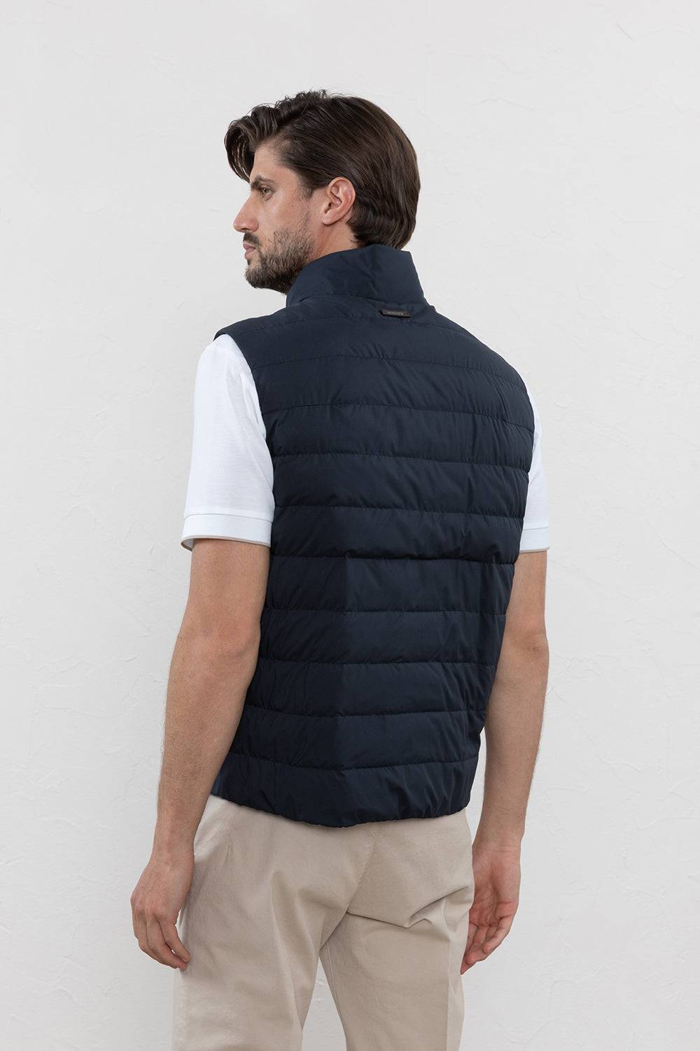 Peserico Gilet imbottito in piuma d'oca Economico