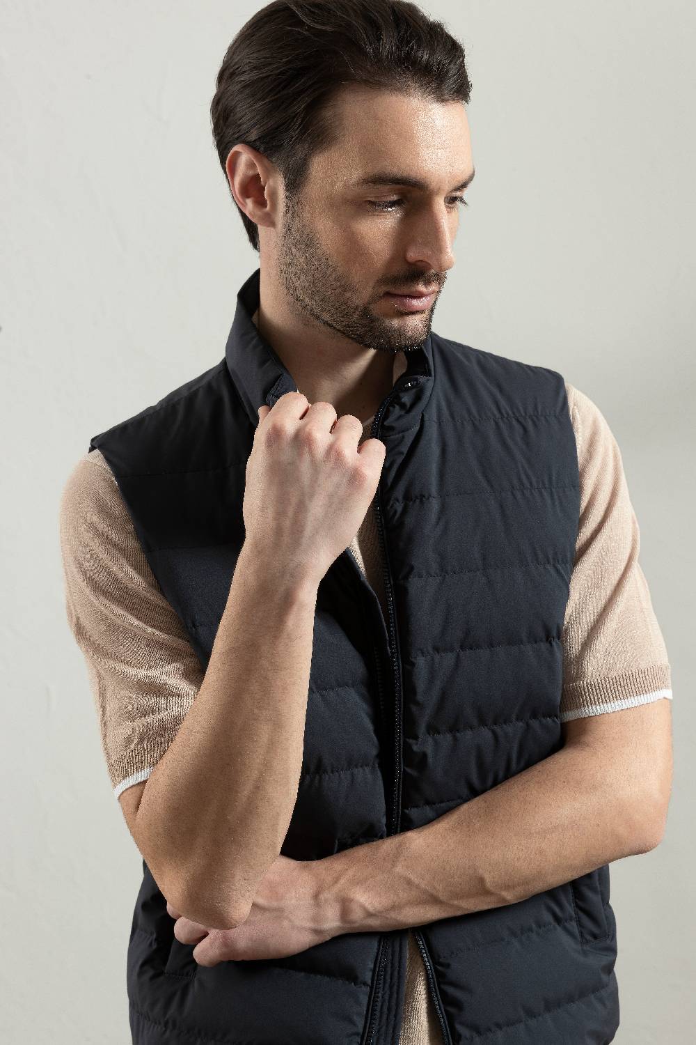 Peserico Gilet imbottito in piuma d'oca Economico