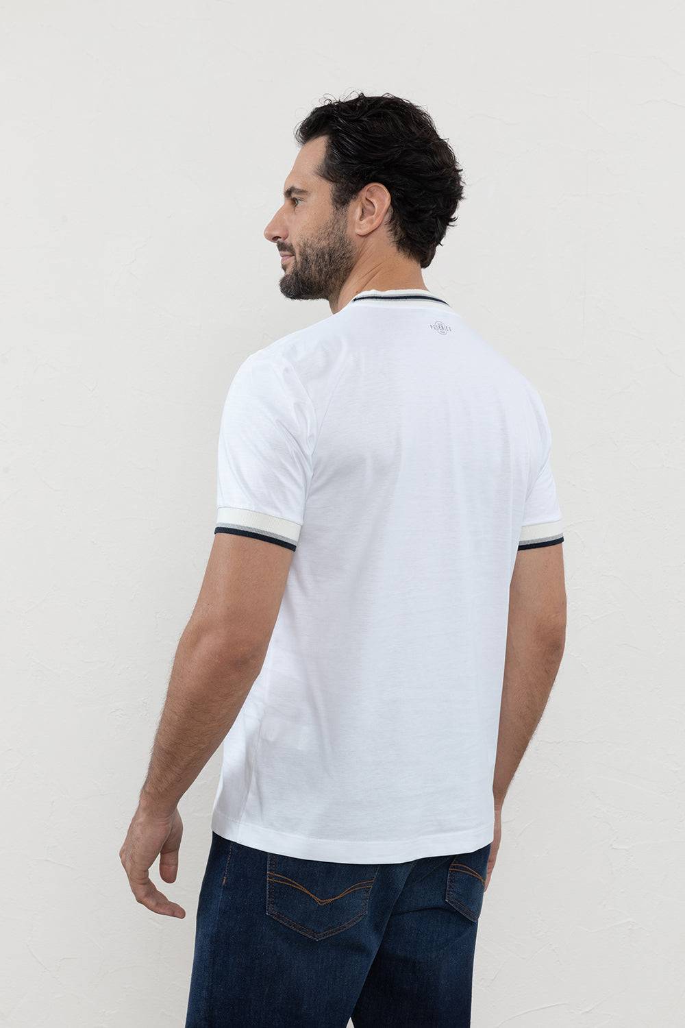 Peserico T-shirt in morbido jersey di puro cotone Spedizione gratuita