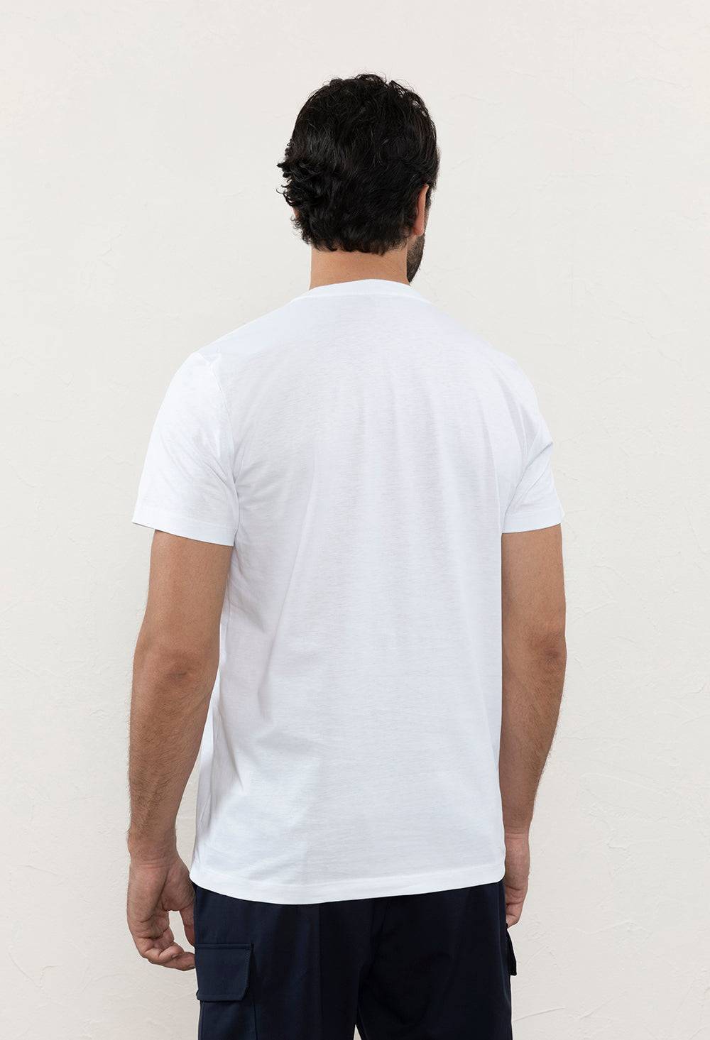 Peserico T-shirt in morbido jersey di puro cotone Cyber Monday