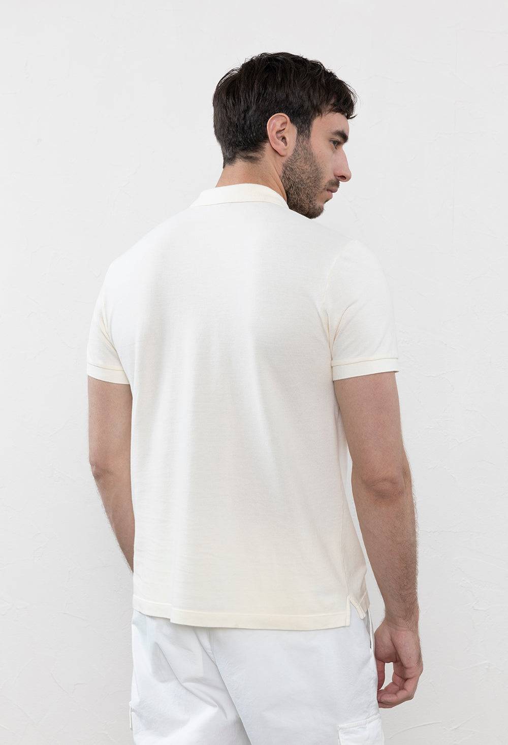 Peserico Polo in piquet di soffice cotone Offerta Pasqua