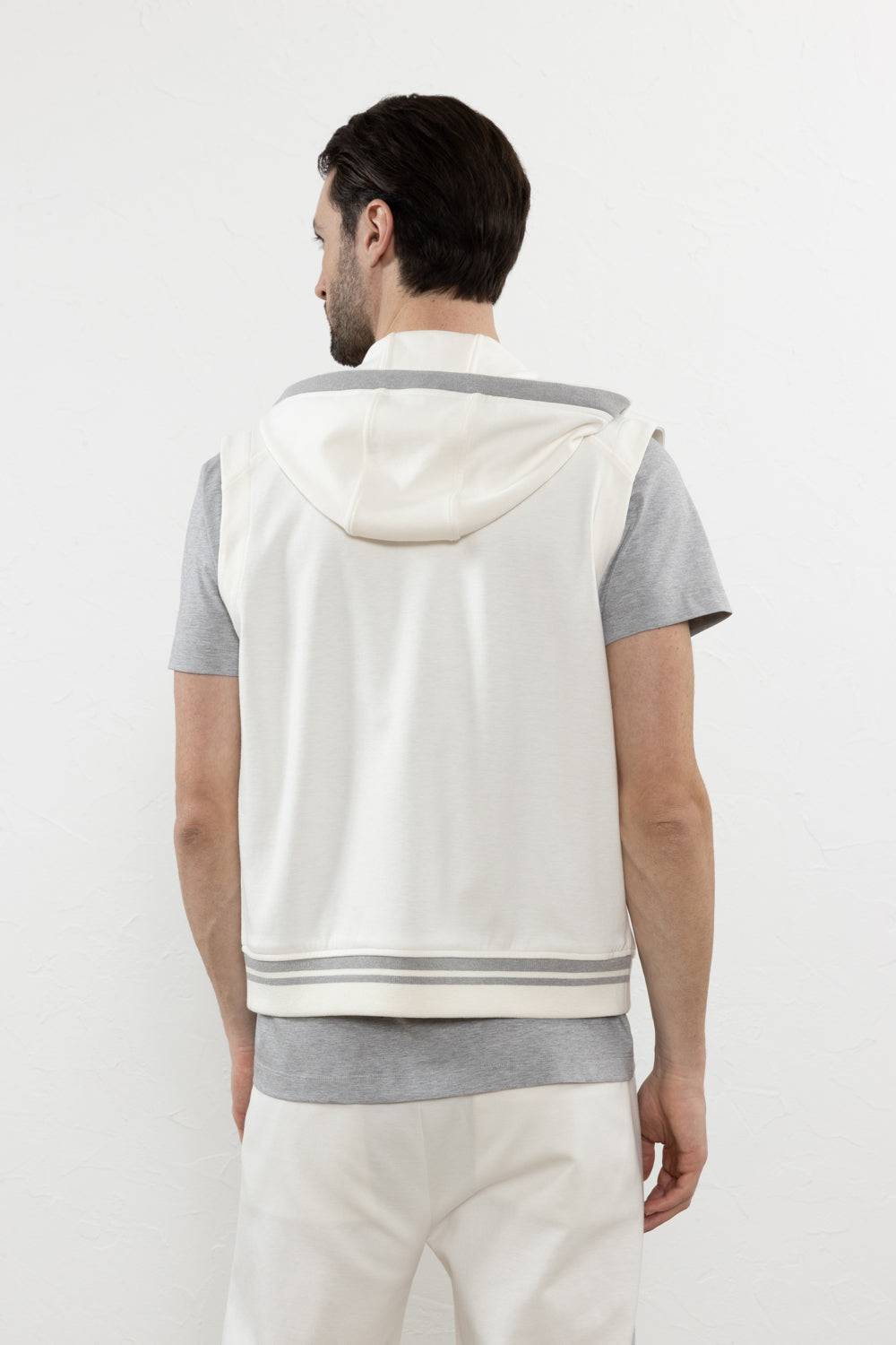 Peserico Gilet in morbido jersey di cotone Offerta per la Festa della Mamma