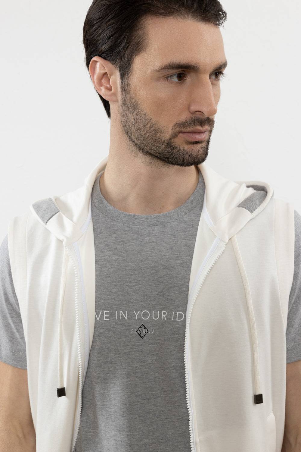 Peserico Gilet in morbido jersey di cotone Offerta per la Festa della Mamma