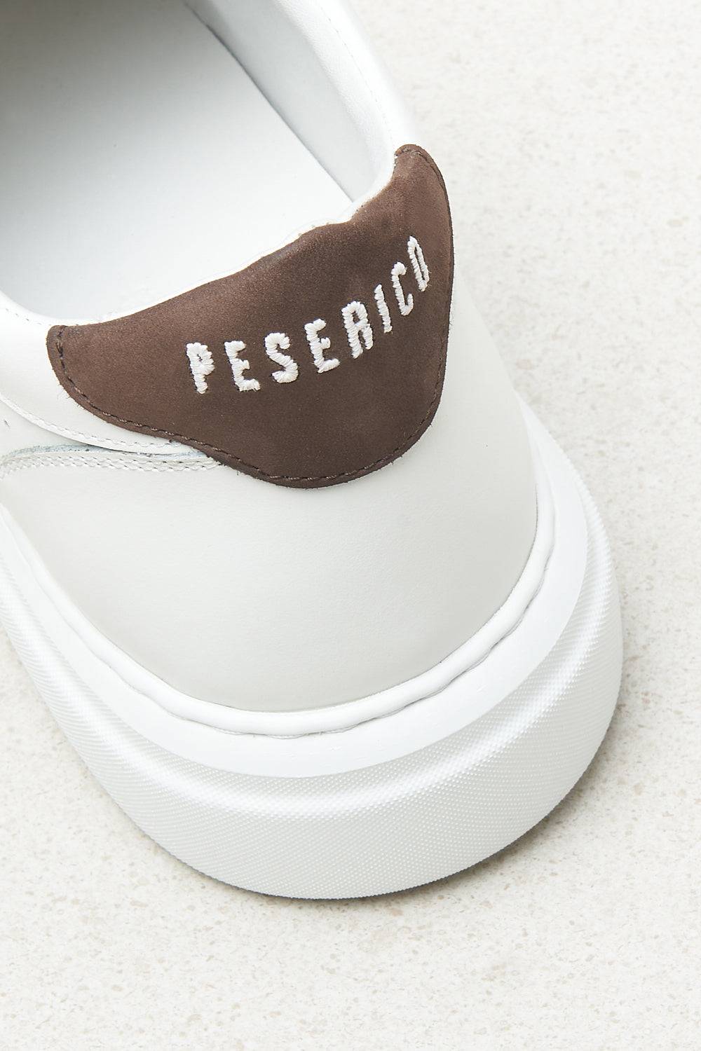 Peserico Sneaker in vera pelle naturale e nabuck Offerta Anniversario