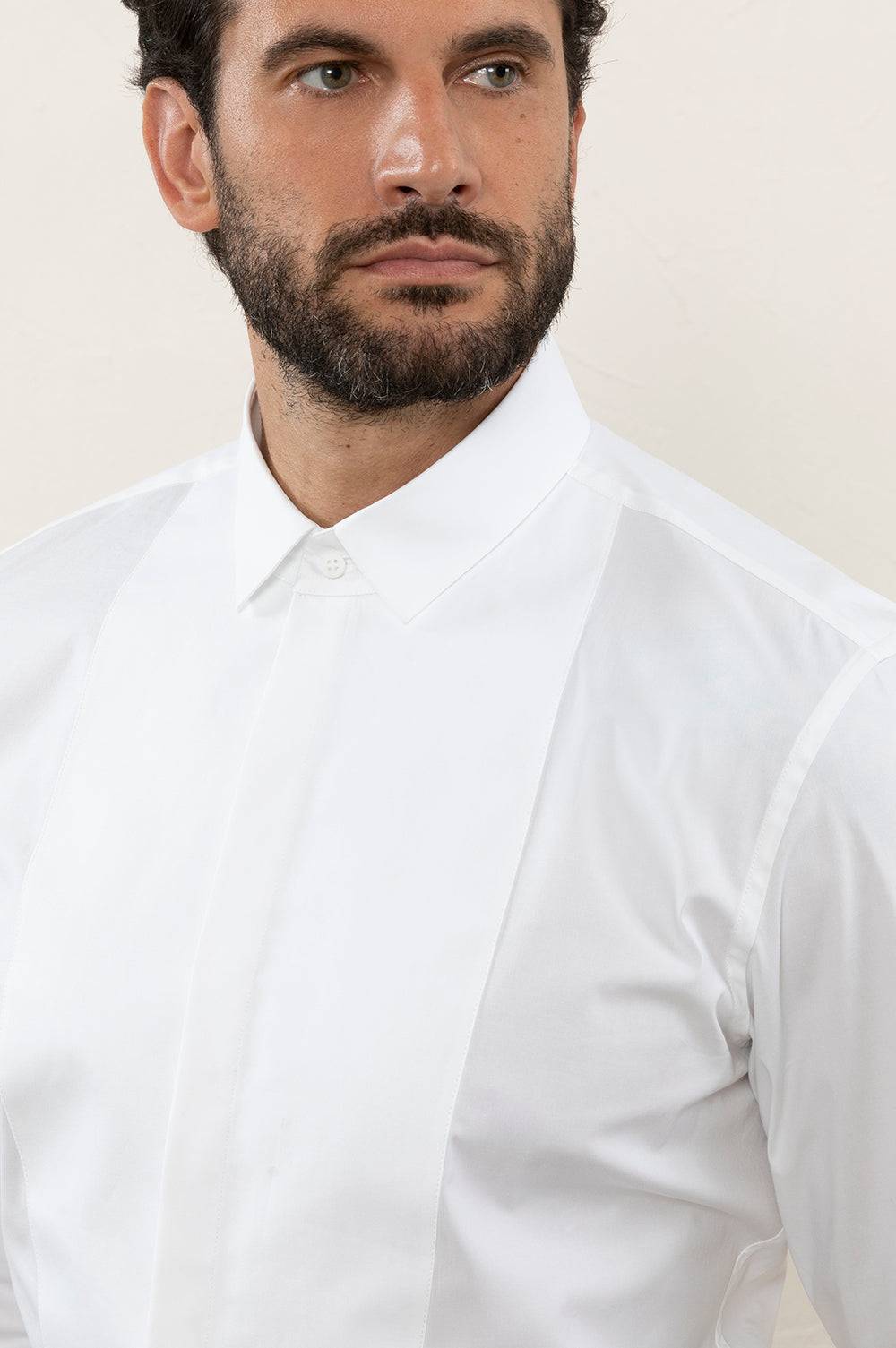 Peserico Camicia evening in popeline di cotone Offerte esclusive