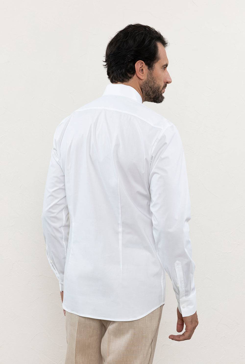 Peserico Camicia evening in popeline di cotone Offerte esclusive