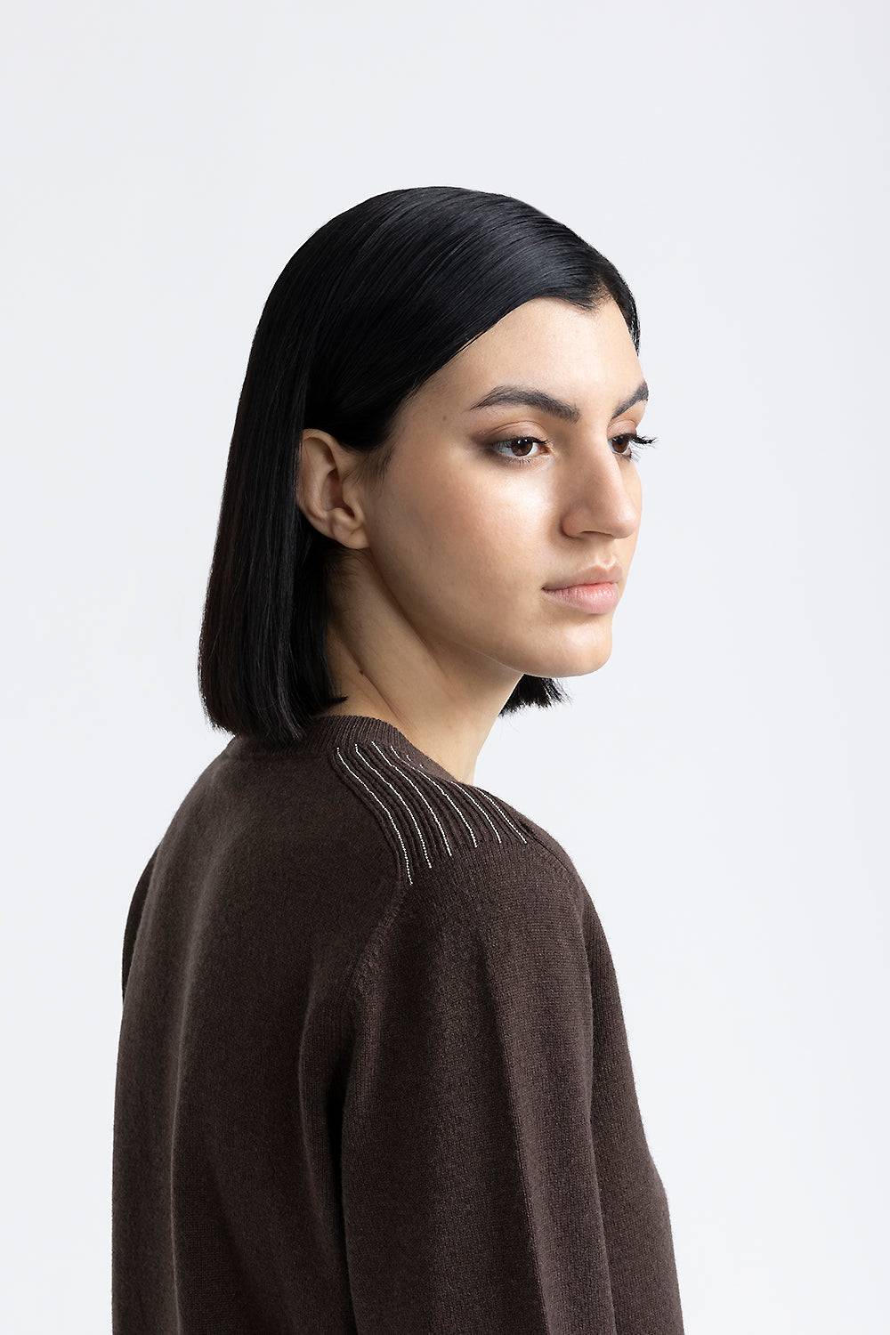 Peserico Maglia giracollo in lana, seta e cashmere Comprane uno, ottenene uno gratis