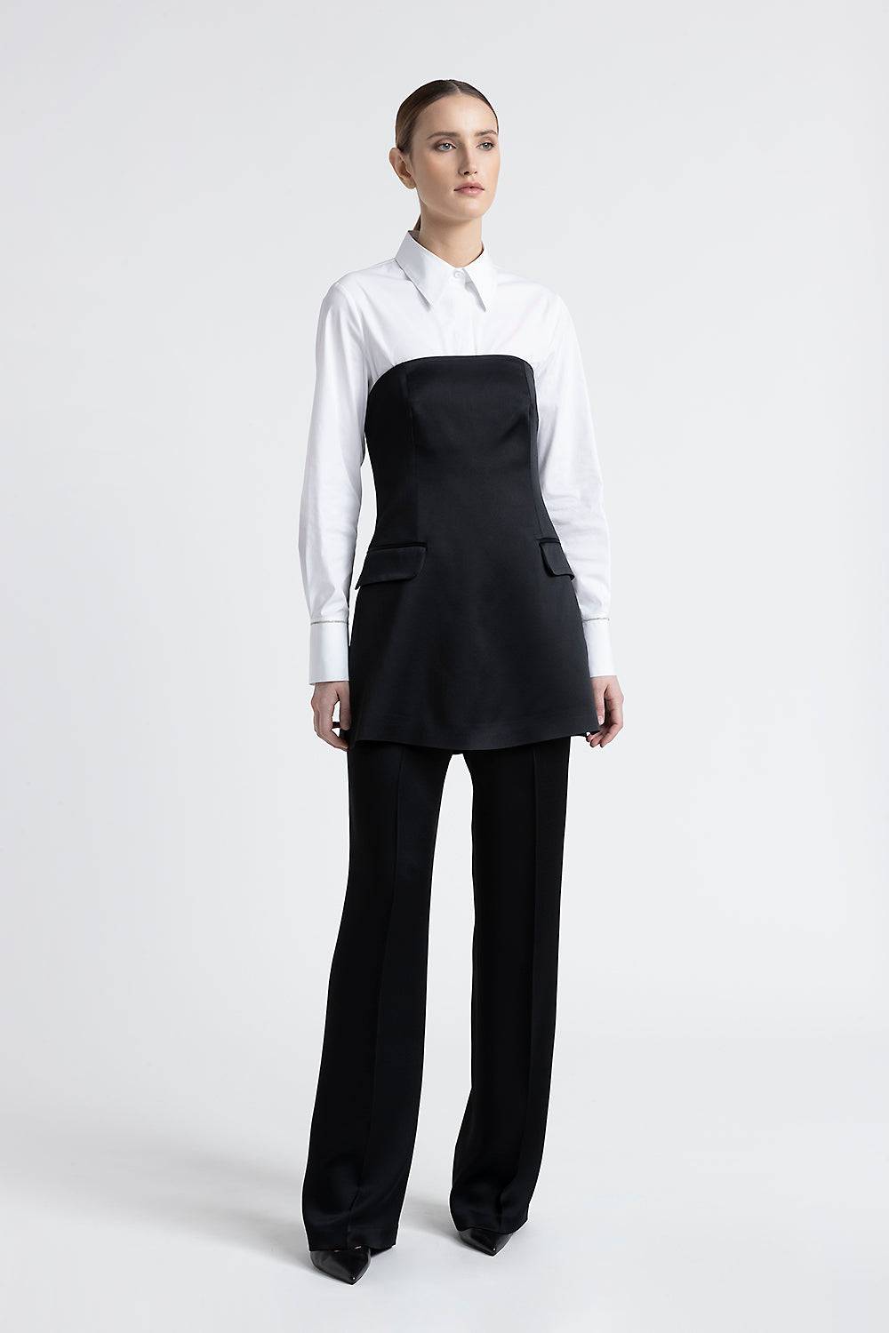 Peserico Pantalone straight satinato Fino al 65% di sconto