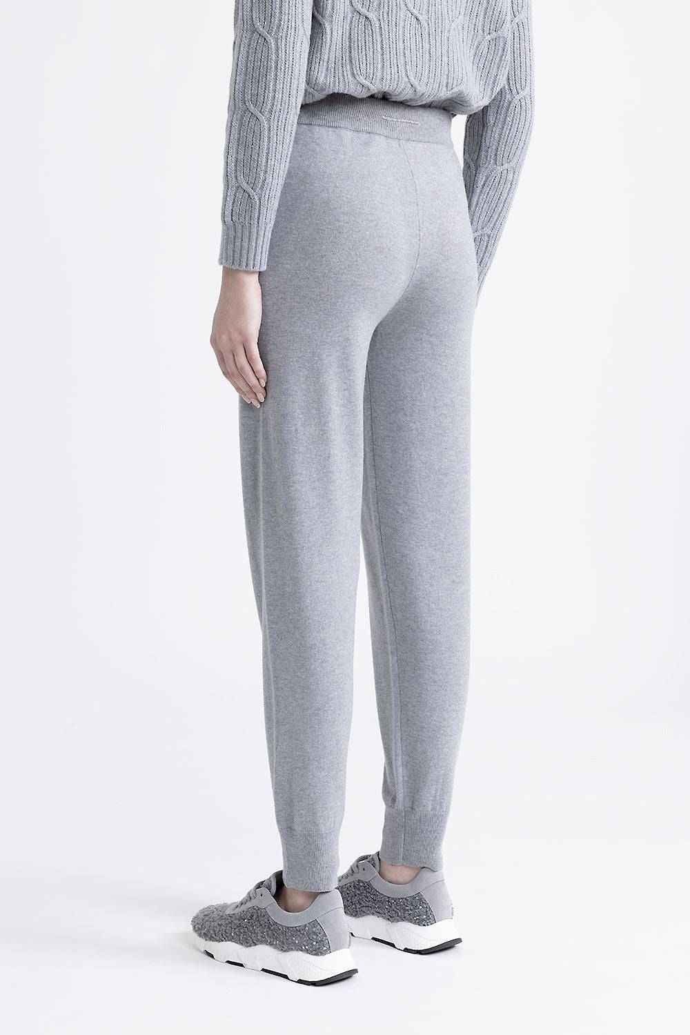 Peserico Pantalone jogger in lana, seta e cashmere Solo un giorno rimasto