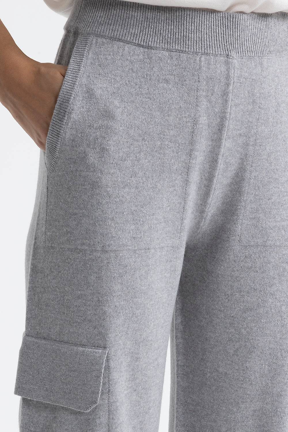Peserico Pantalone baggy cargo in lana, seta e cashmere Super sconto