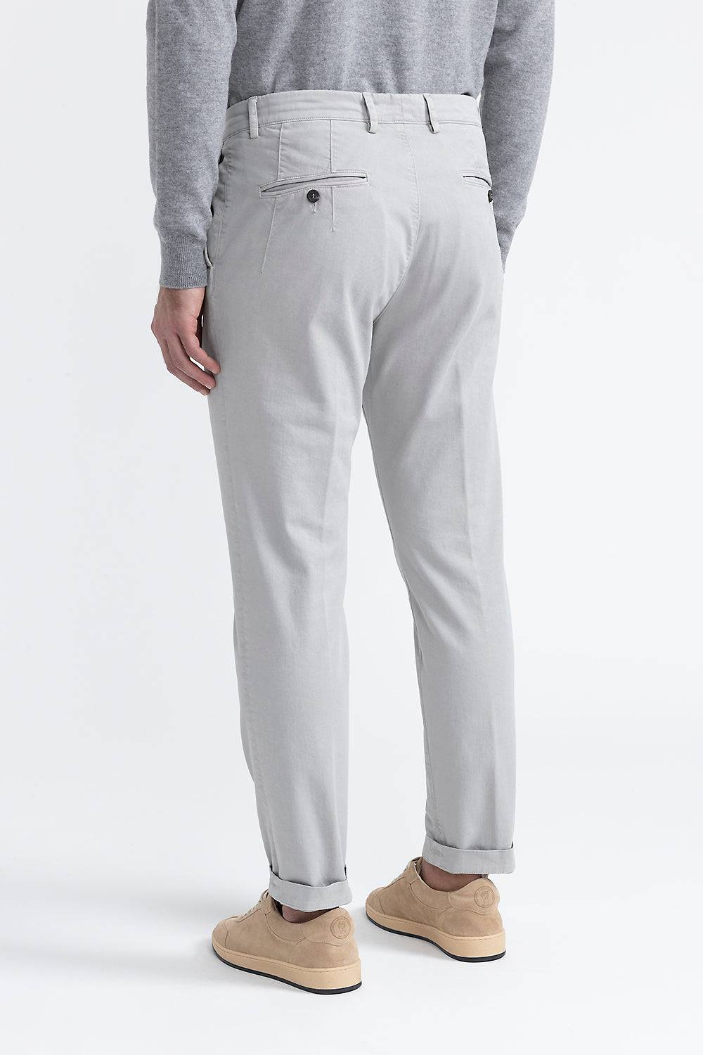 Peserico Pantalone chino in cotone stretch Italy