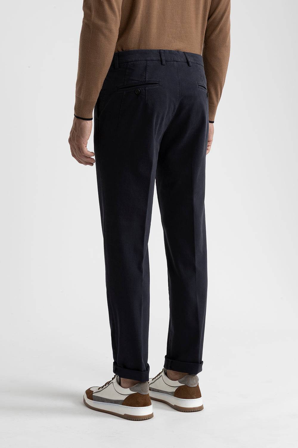 Peserico Pantalone chino in cotone stretch Italia