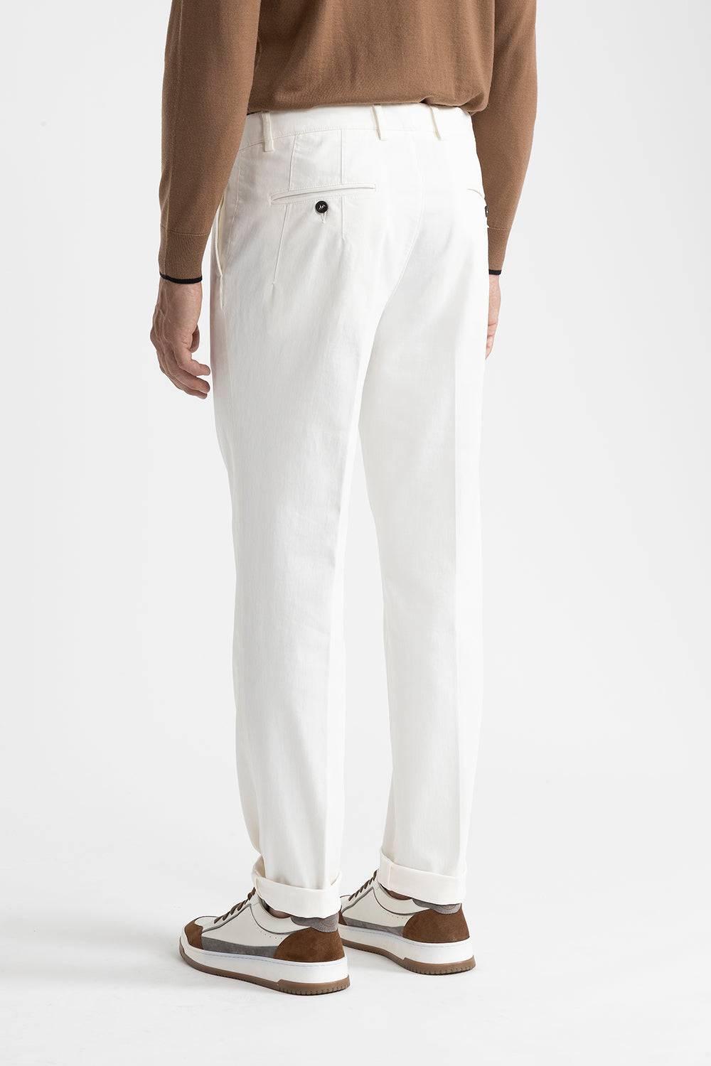 Peserico Pantalone chino in cotone stretch Qualità
