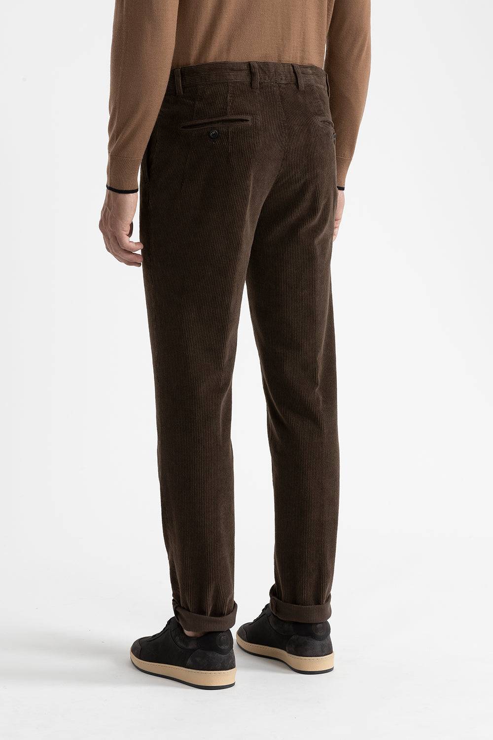 Peserico Pantalone chino in velluto a coste di cotone Vendita