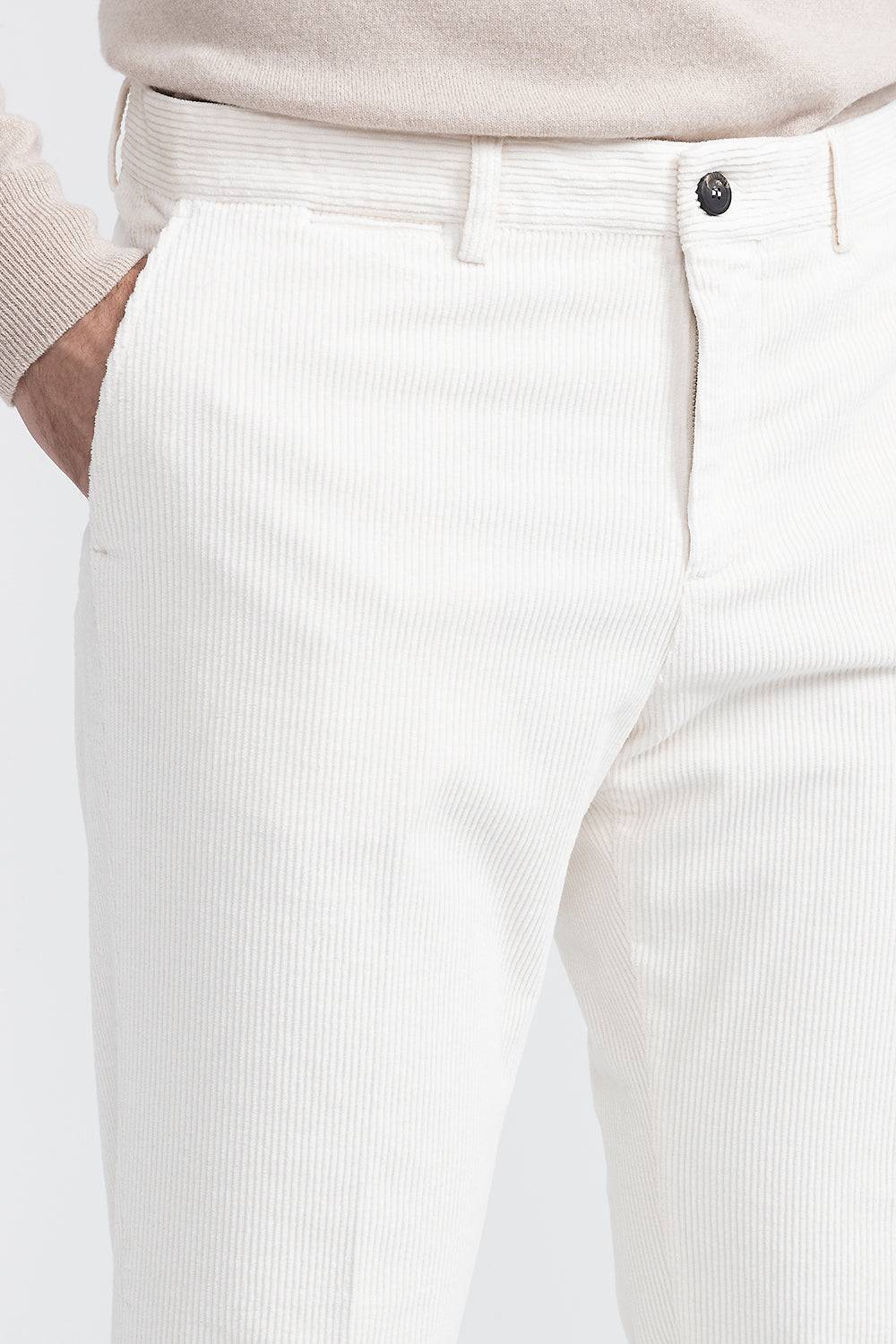 Peserico Pantalone chino in velluto a coste di cotone Promozione