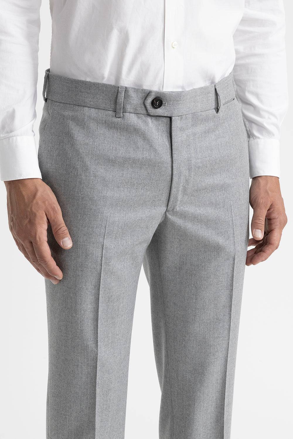 Peserico Pantalone classico sfoderato in pura lana vergine Qualità Garantita