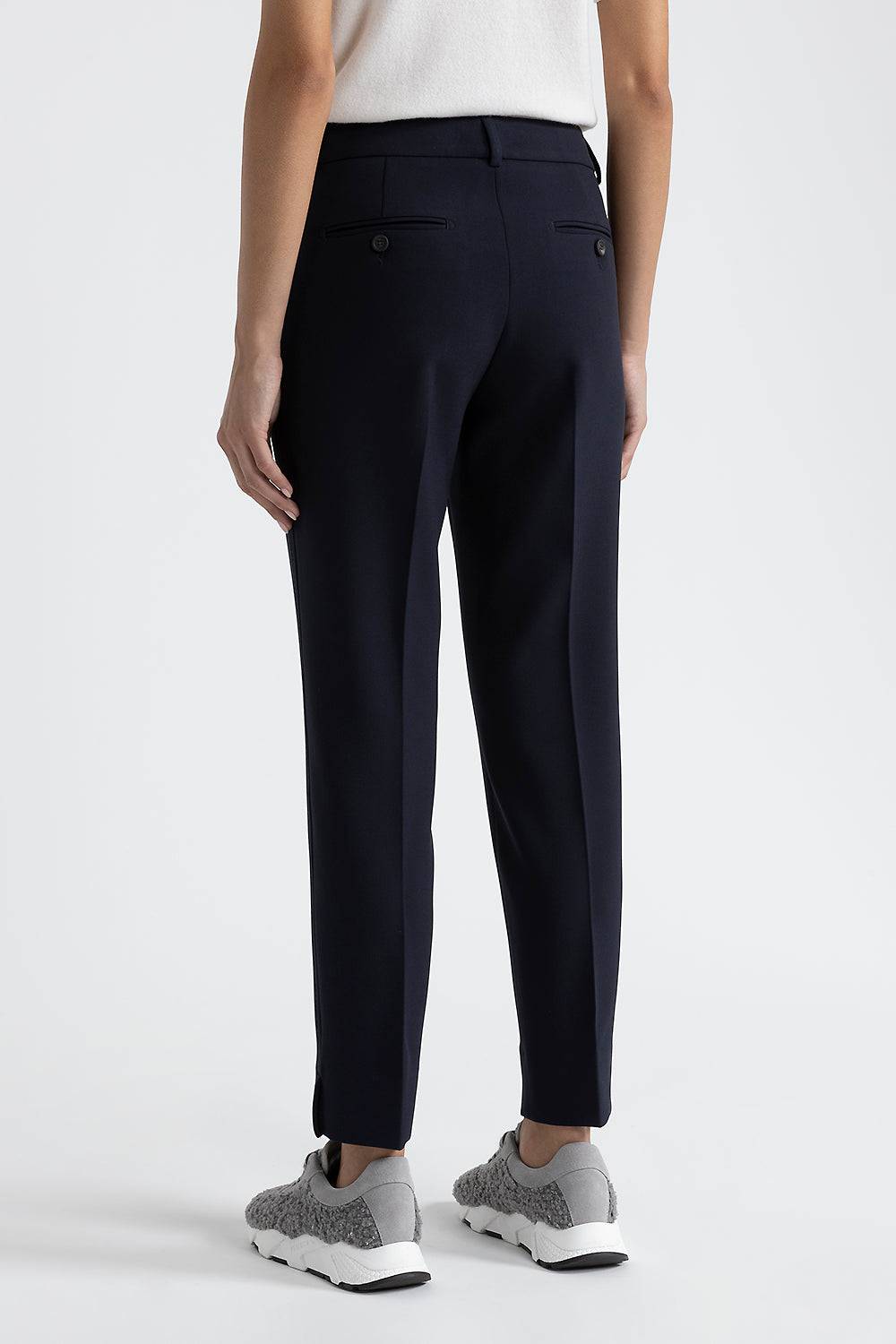 Peserico Pantalone Iconic 4718 in tela doppia di viscosa stretch I Più Venduti