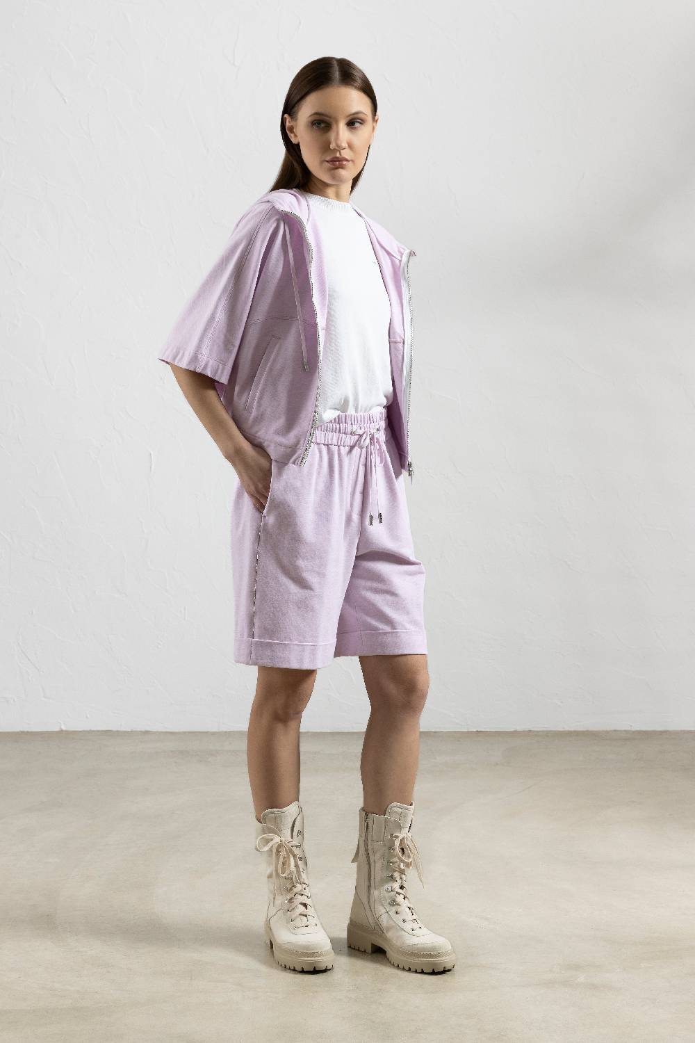 Peserico Maglia in filato puro cotone Offerta natalizia