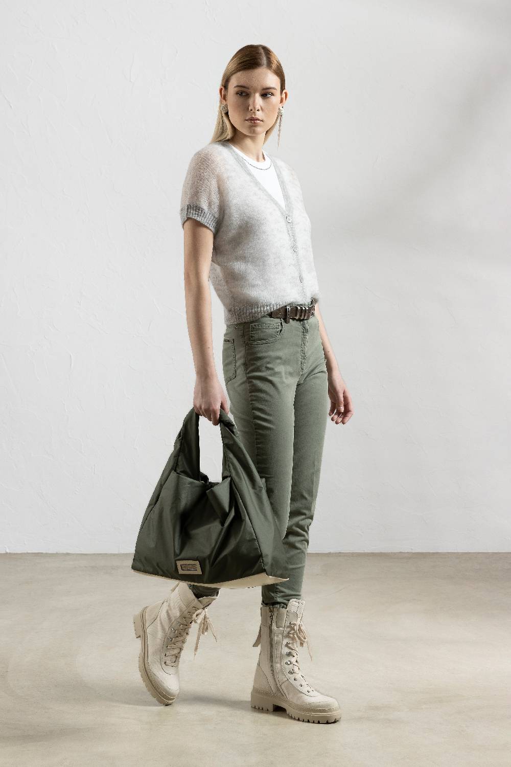 Peserico Pantalone in gabardina di cotone stretch Bestseller