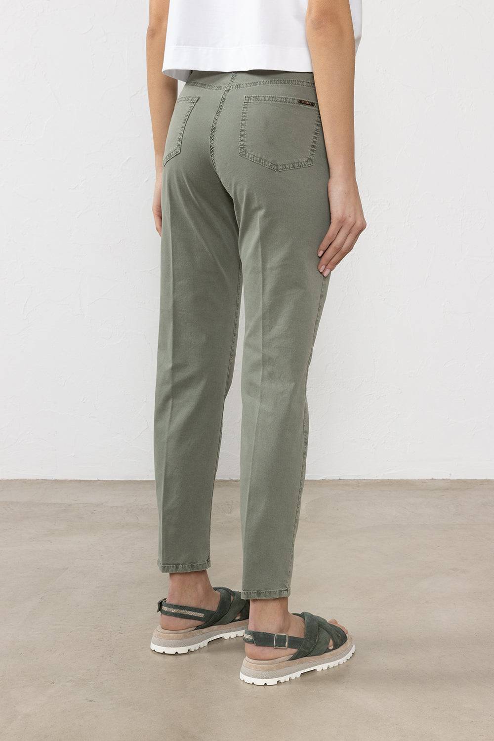 Peserico Pantalone in gabardina di cotone stretch Bestseller