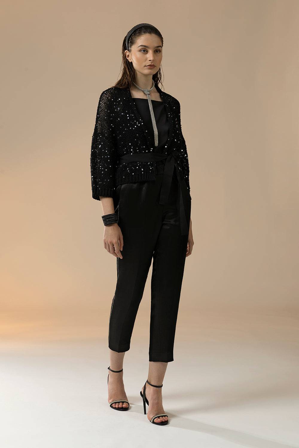 Peserico Pantalone in drill di lino viscosa Offerte speciali
