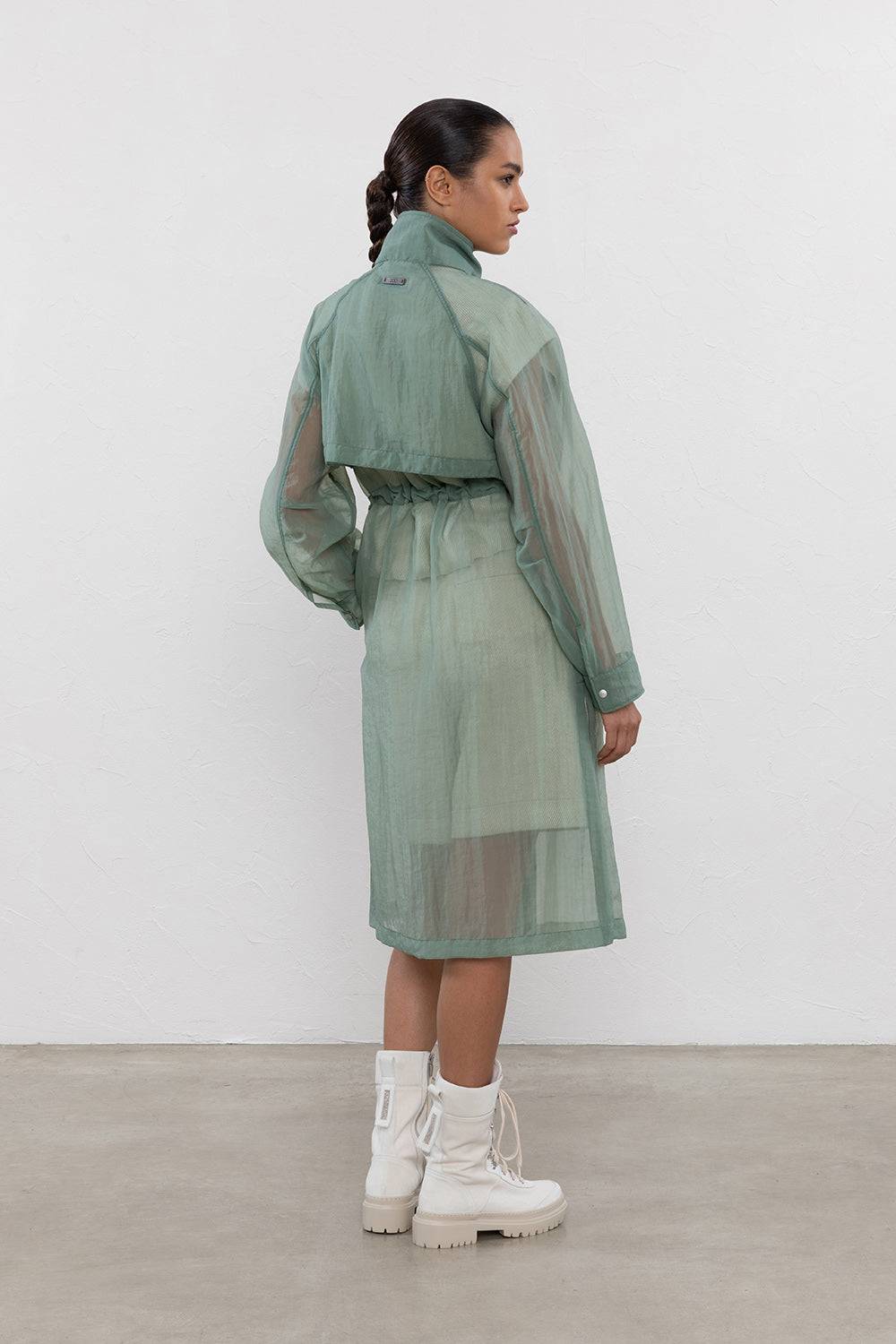 Peserico Spolvero in organza tecnica Ritorno libero