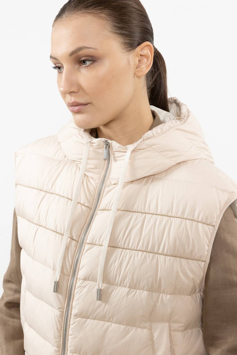 Peserico Gilet antigoccia in piuma Fino al 65% di sconto