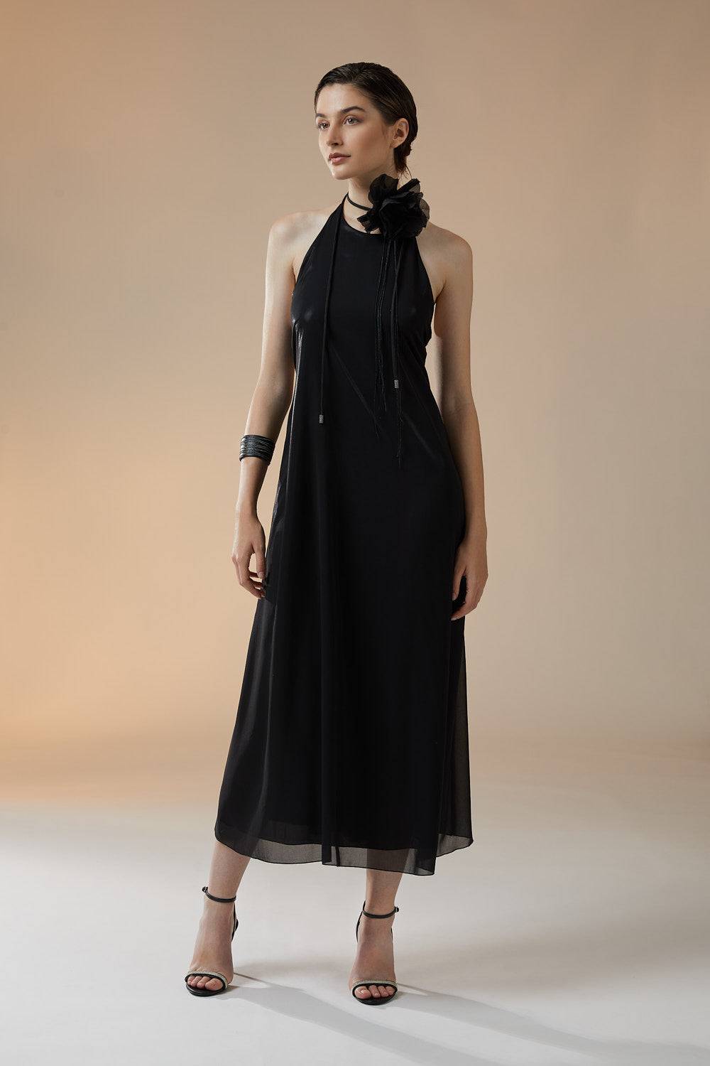 Peserico Cintura fiore in organza Moda