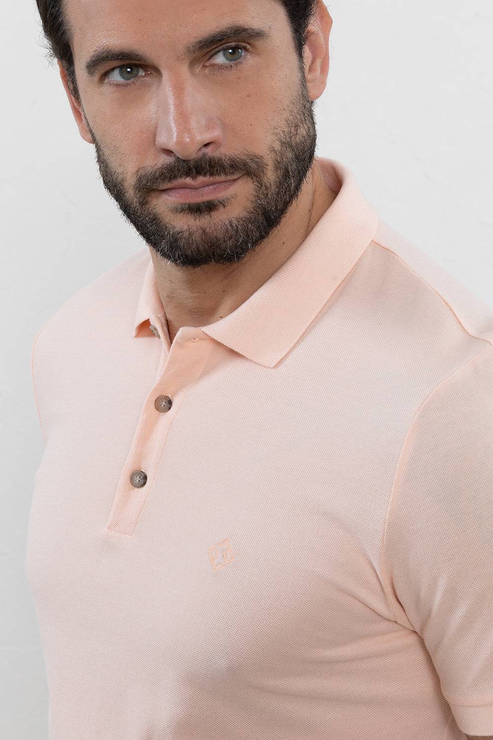 Peserico Polo in piquet di soffice cotone Fornitura limitata