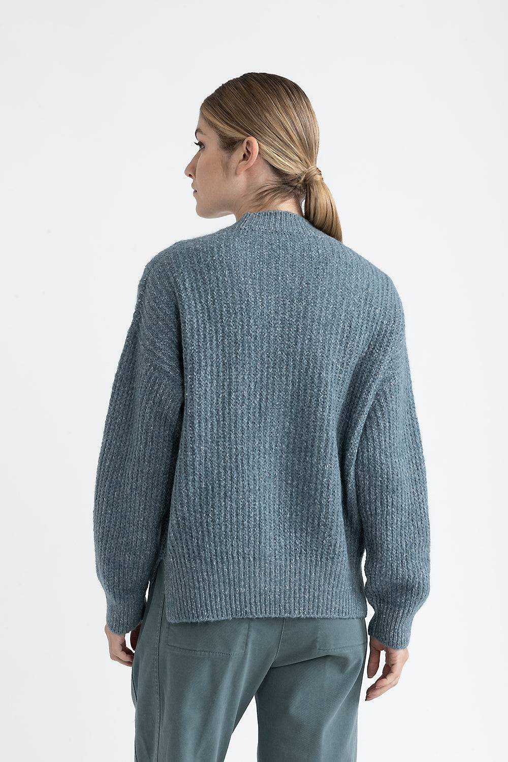 Peserico Cardigan in alpaca, mohair e cotone con lurex Offerta Pasqua