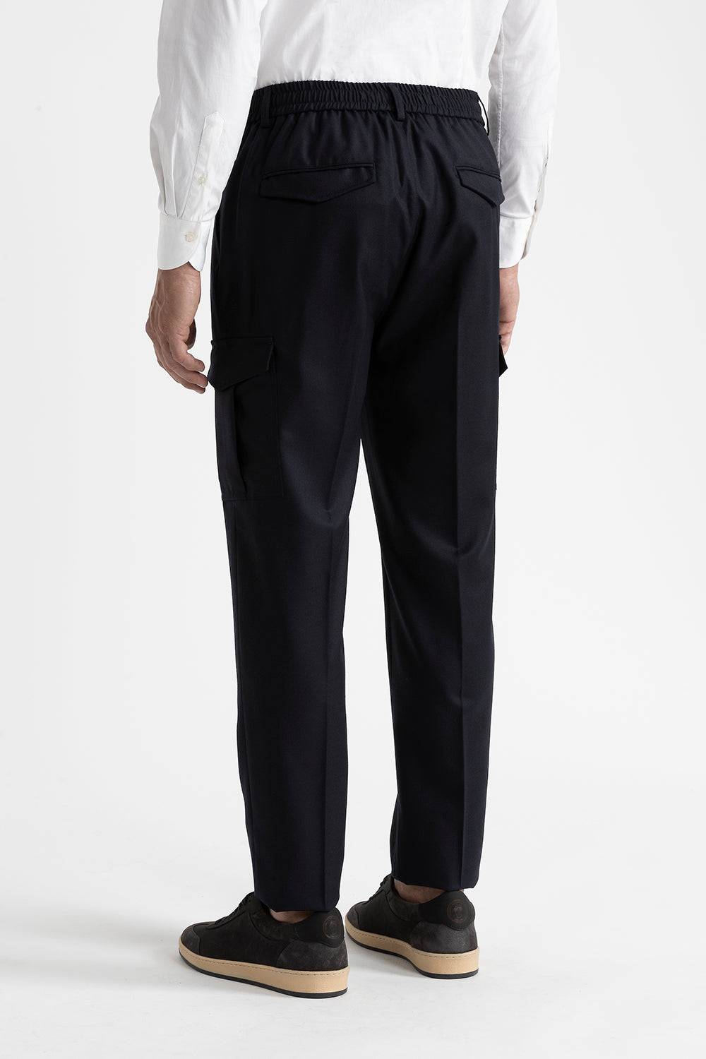 Peserico Pantalone tasconato in pura lana vergine Offerta San Valentino