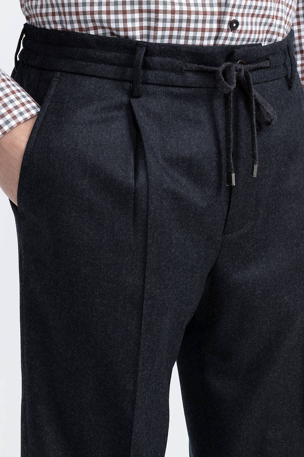 Peserico Pantalone jogger in pura lana vergine Offerta Anniversario