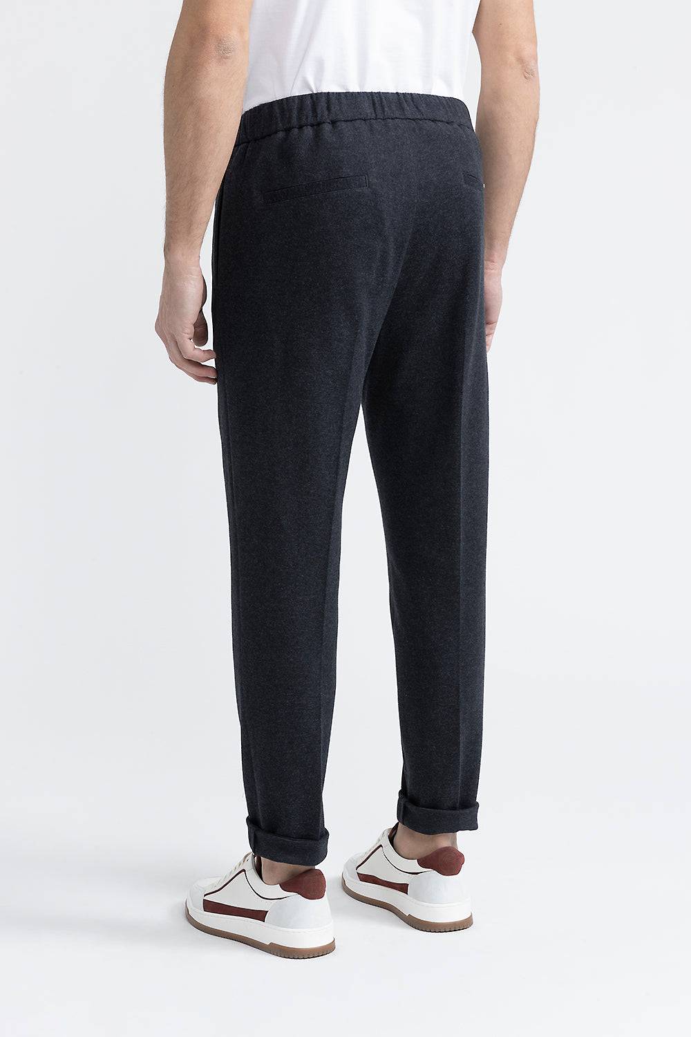 Peserico Pantalone jogger in misto cotone Smaltimento dello stoccaggio