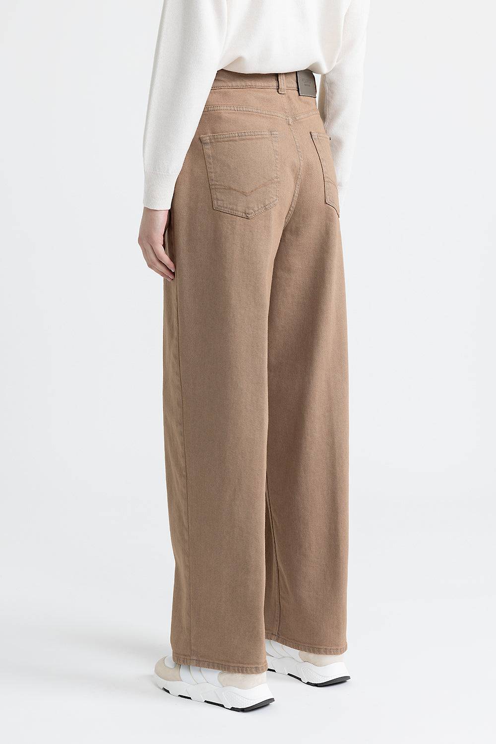 Peserico Pantalone baggy in denim di cotone Bestseller