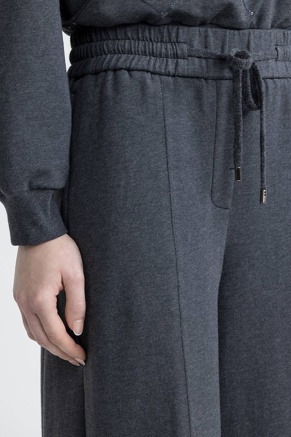 Peserico Pantalone jogger in felpina di cotone Enormi risparmi