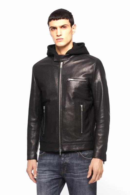 DONDUP Giacche di Pelle Codice prodotto: UJ903 DU PL0392U XXXX 999 Super sconto