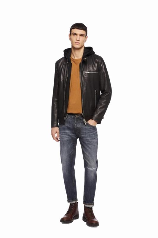 DONDUP Giacche di Pelle Codice prodotto: UJ903 DU PL0392U XXXX 999 Super sconto