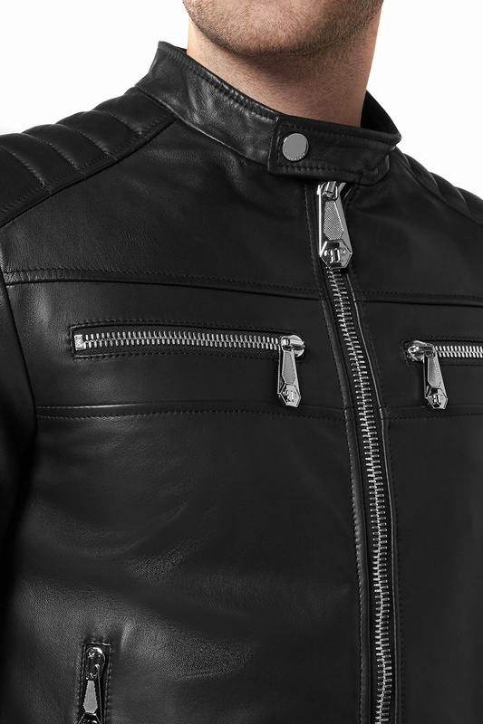 PHILIPP PLEIN Giacche di Pelle Codice prodotto: FABC MLB1575 PLE010N Officina