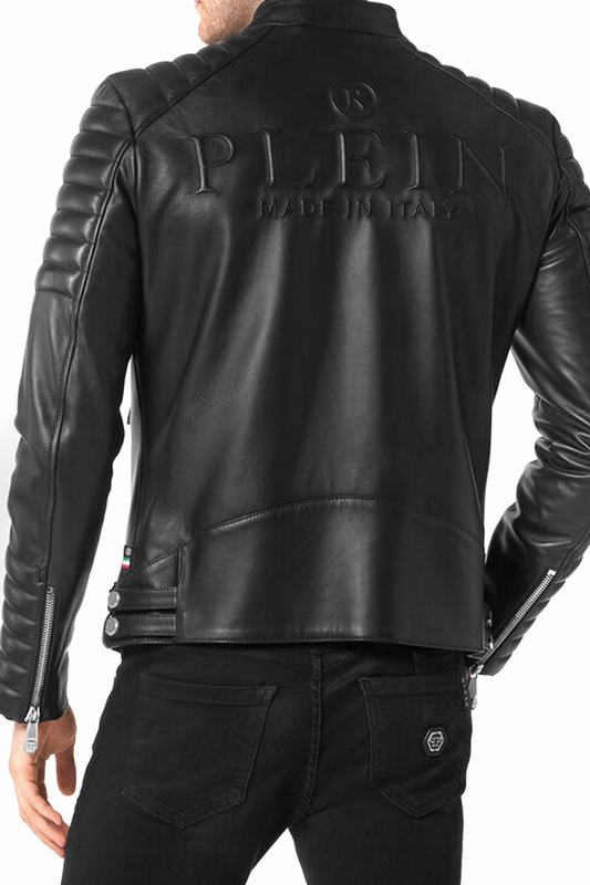 PHILIPP PLEIN Giacche di Pelle Codice prodotto: FABC MLB1575 PLE010N Officina