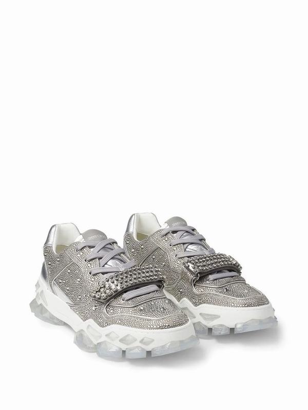 Jimmy Choo Sneakers Codice prodotto: DIAMOND X STRAMP SILVER Fino al 55% di sconto