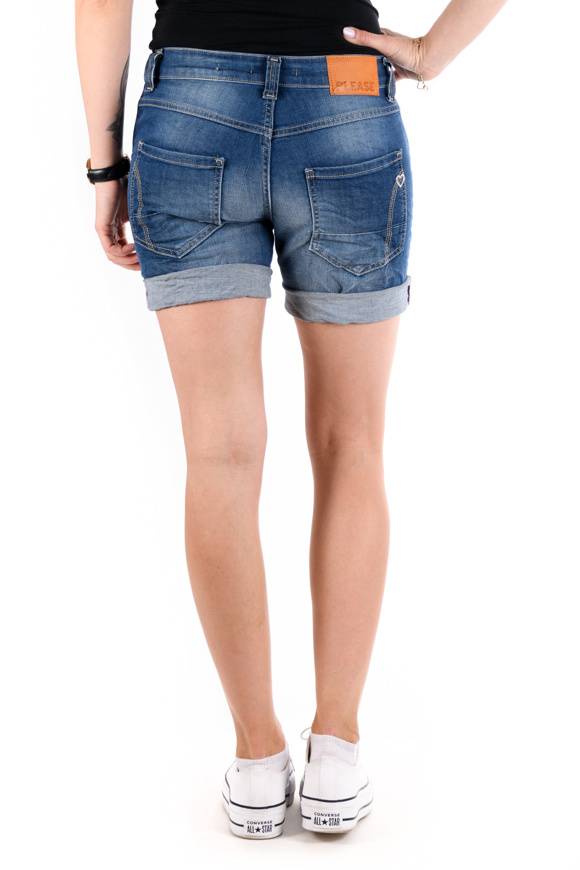 ﻿Please Jeans Please - Shorts P88 E02 - Blu Denim Online