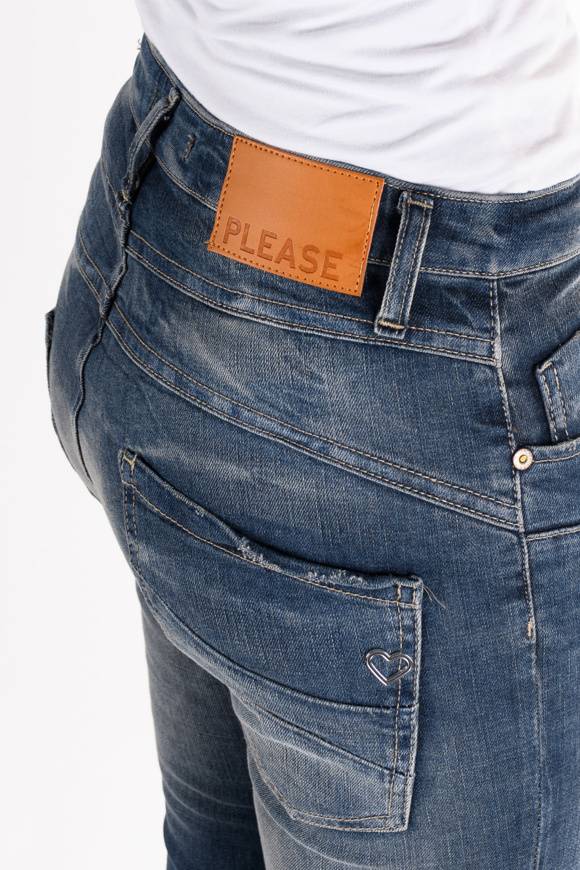 Please Jeans Please - Jeans P78 PL3 - Blu Denim Outlet