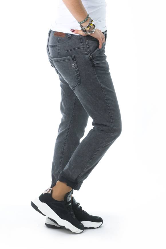 Please Jeans Please - Jeans P85 IV0 - Nero Denim In Vendita