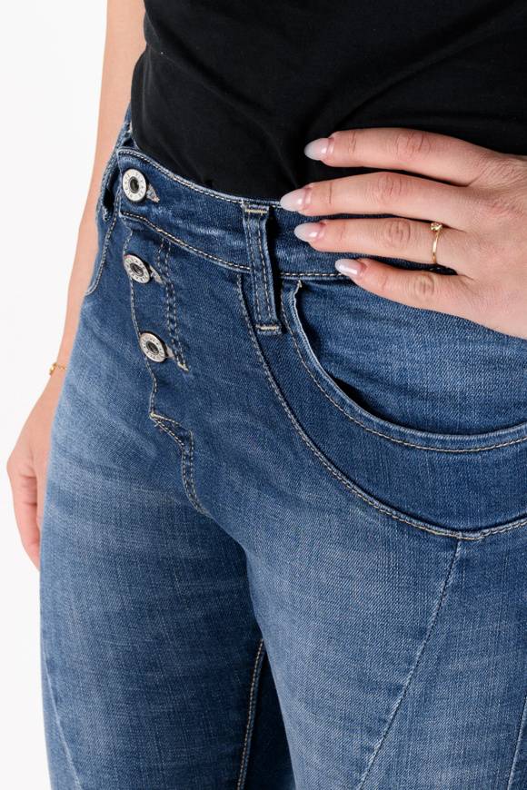 Please Jeans Please - Jeans P78 E25 - Blu Denim Saldi