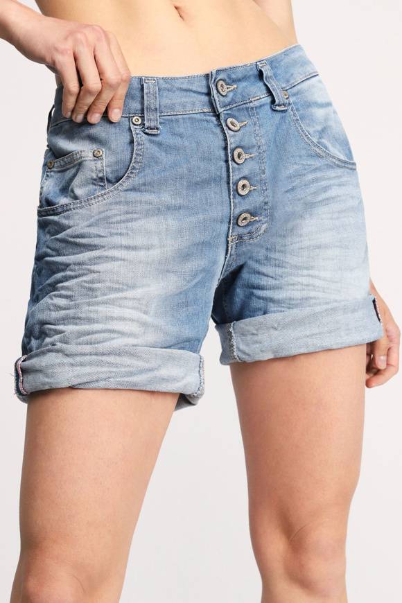 Please Jeans Please - Shorts P88 E13 - Blu Denim I Più Venduti