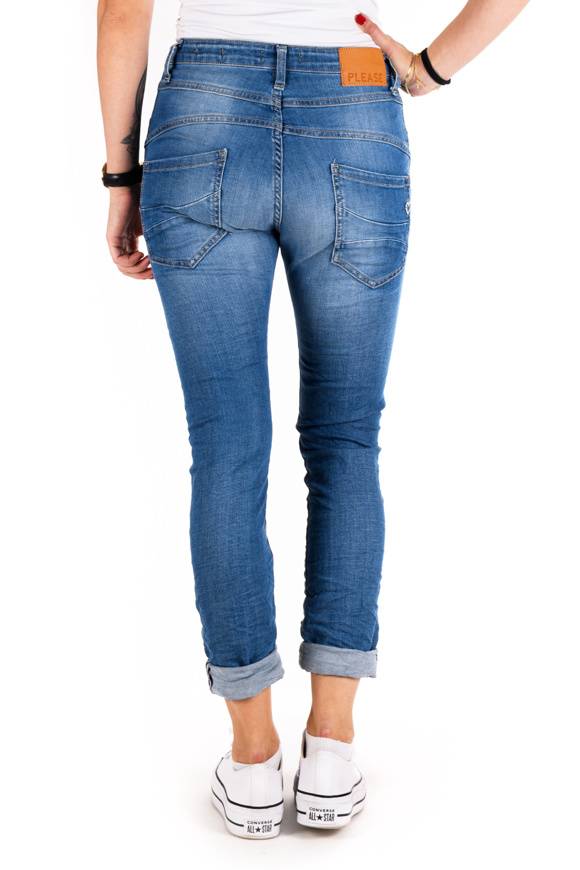 Please Jeans Please - Jeans P78 E13 - Blu Denim Negozio