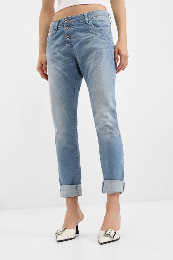 Please Jeans Please - Jeans P78 PX3 - Blu Denim In Saldo