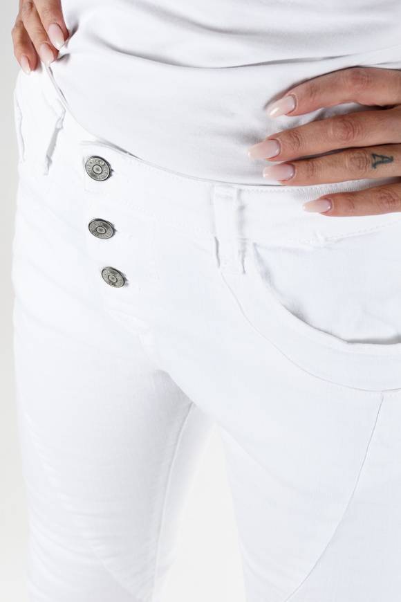 Please Jeans Please - Jeans P78 - Bianco Ottico Bull Denim 2025